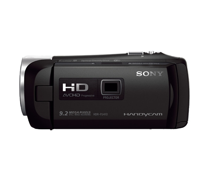 Sony HDRPJ410 HD Handycam with Built-In Projector - Black - Zoom Image 1