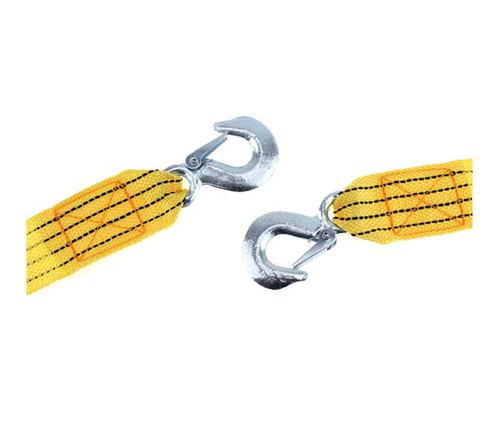 King Tools TR-86 8Tons 6M Car Towing Rope - Yellow - Zoom Image 4