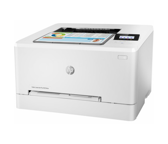 HP M254NW LaserJet Pro Color Printer - White - Zoom Image 2