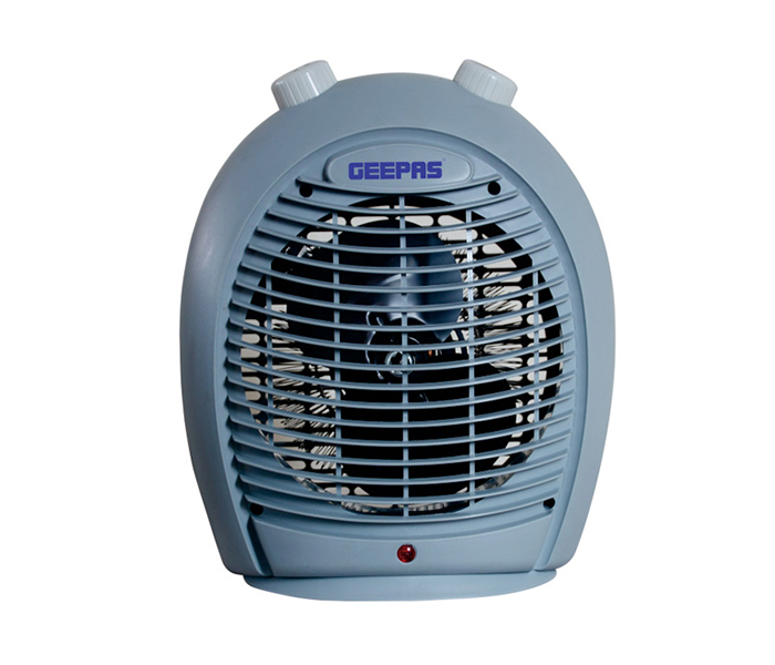 Geepas GFH9523 Fan Heater with 2 Heat Setting - Grey - Zoom Image