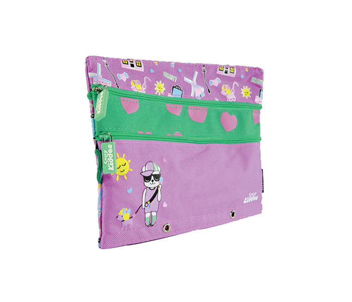 Smily Kiddos SK11003045 Fancy A5 Pencil Case - Purple - Zoom Image 2