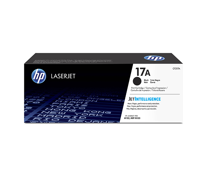 HP 17A Original LaserJet Toner Cartridge - Black (CF217A) - Zoom Image