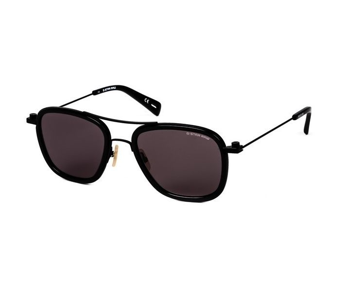 G-Star GS111S 001 Aviator Black Frame & Grey Mirrored Sunglasses for Unisex - Zoom Image