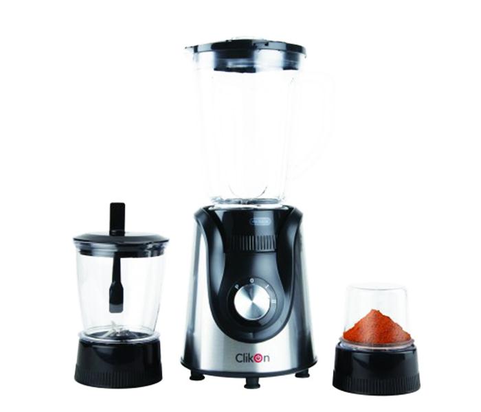 Clikon CK2154 3 in 1 Power Blender - Black and Silver - Zoom Image 2