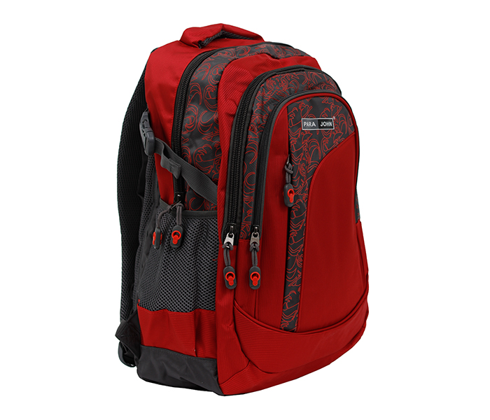 Para John PJSB6036A16 16-inch School Backpack - Red - Zoom Image 3