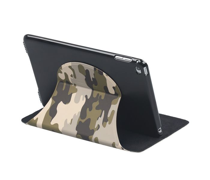 Promate Felix-Mini4 Premium Folio Case with Detachable Car Seat Mount for iPad mini 4 - Army Green - Zoom Image 1