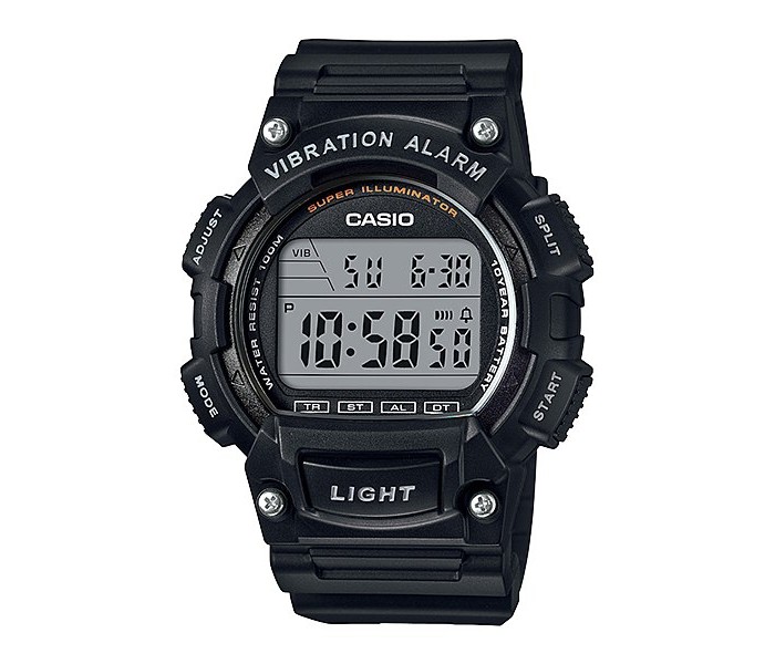 Casio W-736H-1AVDF (CN) Mens Sports Watch Black - Zoom Image