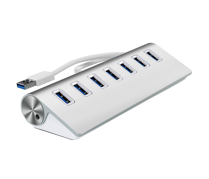 Trands TR-HB627 3.0 Multiport USB HUB - Silver - Zoom Image 1