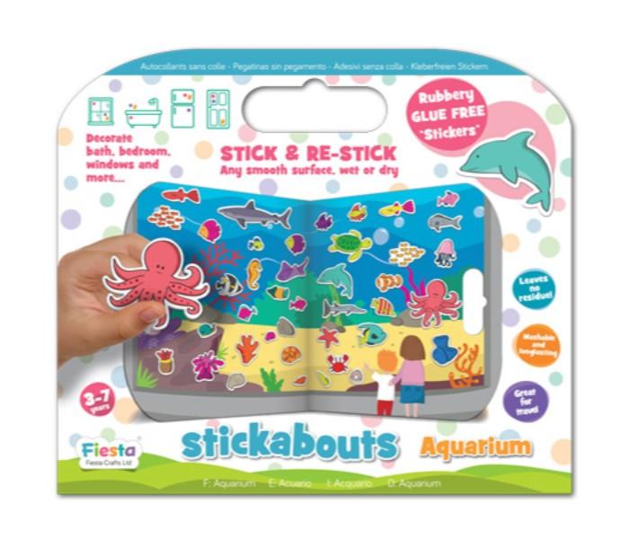 Fiesta Crafts T-2872 Aquarium - Stickabouts Assorted - Zoom Image 1