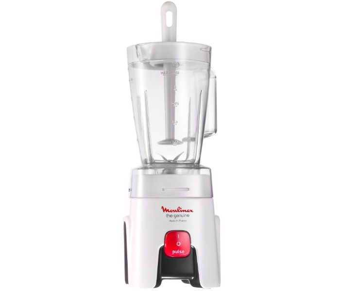 Moulinex LM241027 450 Watt 1 Speed Blender - White - Zoom Image 2