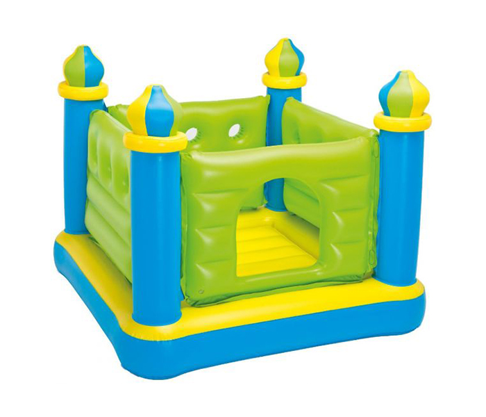 Intex ZX-48257 Inflatable Jump-O-Lene Junior Castle Bouncer - Green - Zoom Image