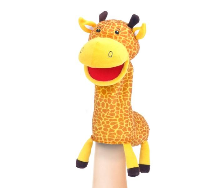 Fiesta Crafts T-2736 Hand Puppet Giraffe Yellow - Zoom Image 1