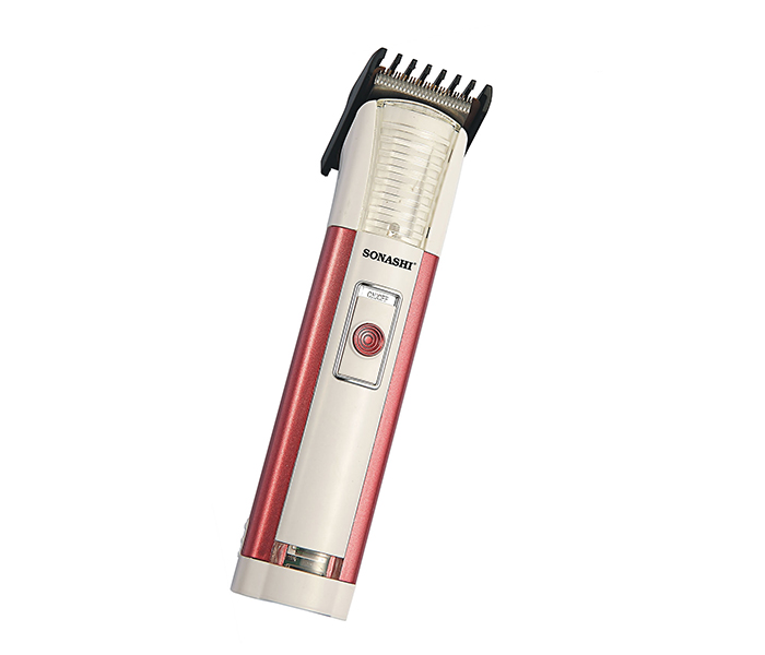 Sonashi Shc-1035 Rechargeable Hair Clipper, Red - Zoom Image 4