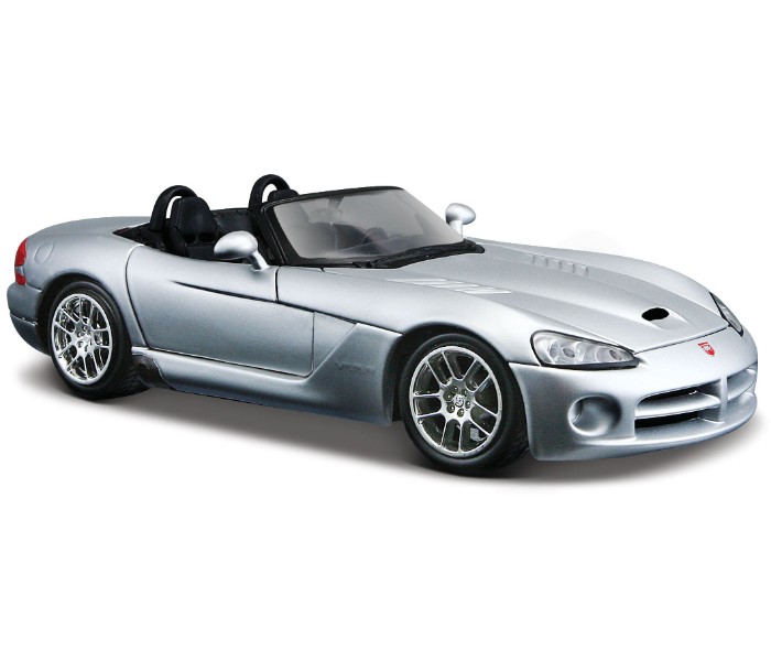 Maisto Tech 31232 1:24 SE (A) 2003 Dodge Viper SRT-10 Silver - Zoom Image