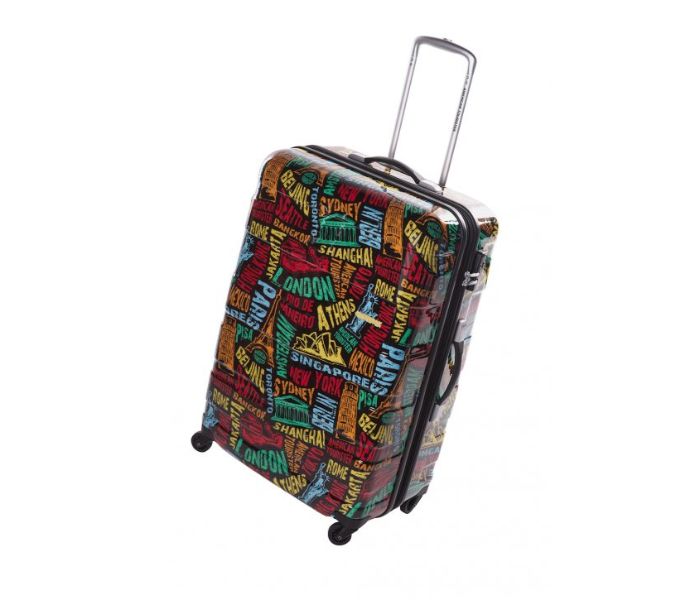 American Tourister GAT104LUG02700 HS MV Plus Spinner 79 cm Black and Multiland - Zoom Image 3