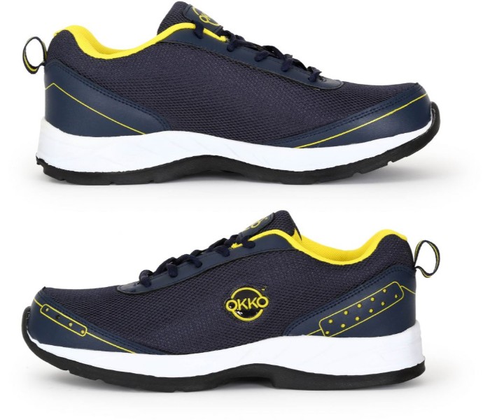 OKKO OK33762 Dep 02 Sports Running Shoes EU 44 Navy and Yellow - Zoom Image 2