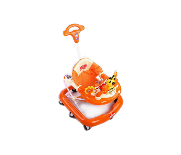 Baby Plus BP6001W-ORG 7-15M Baby Walker with 8 Casters - Zoom Image 3