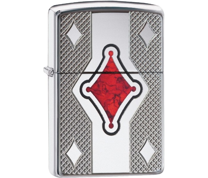 Zippo 29516 167 Geo Design Chrome Lighter Silver - Zoom Image 2