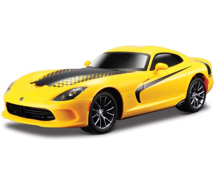 Maisto Tech 81222 Remote Control 1:24 Motosounds 2013 Viper SRT Yellow - Zoom Image