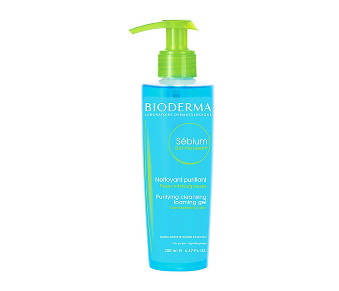 Bioderma N15570464A 500ML Sebium Purifying Moussant Gel - Blue - Zoom Image