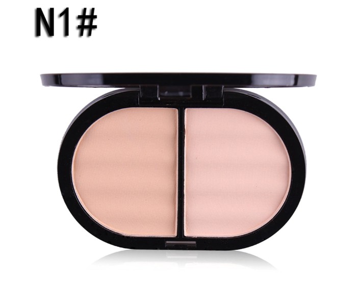 Miss Rose 7003-018N 2 Color Whitening Concealment Repair Powder N1# - Zoom Image