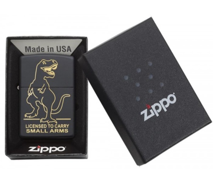 Zippo 29629 218 Licensed To Carry Small Arms Lighter Black - Zoom Image 1