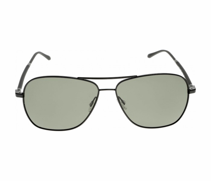 Oliver Peoples OV1183S 50479A Aviator Black Frame & Green Mirrored Sunglasses for Men - Zoom Image