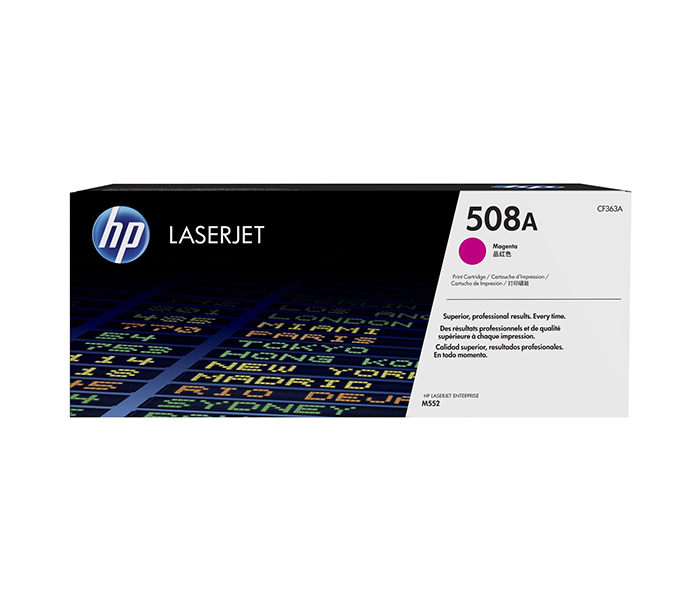 HP 508A Original LaserJet Toner Cartridge - Magenta (CF363A) - Zoom Image