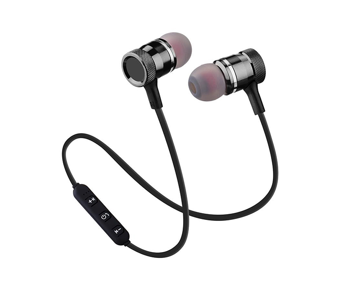 iEnds IE HS674 Sports Bluetooth In-Ear Headphone - Black - Zoom Image 1