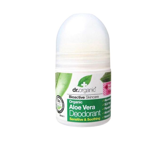 Dr.Organic N13985726A 50ml Bioactive Skincare Aloe Vera Deodorant - Zoom Image