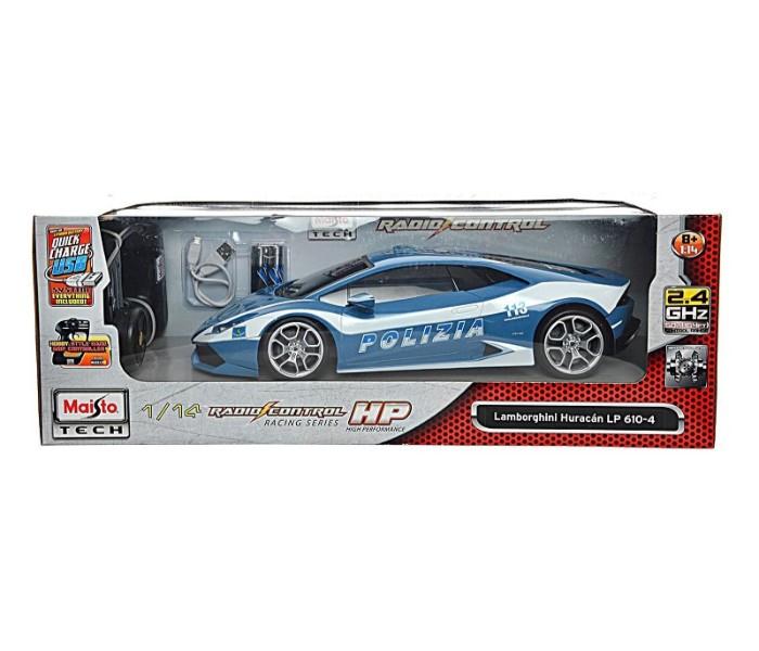 Maisto Tech 82116 Remote Control Lamborghini Huracan LP 610-4 Blue - Zoom Image 1