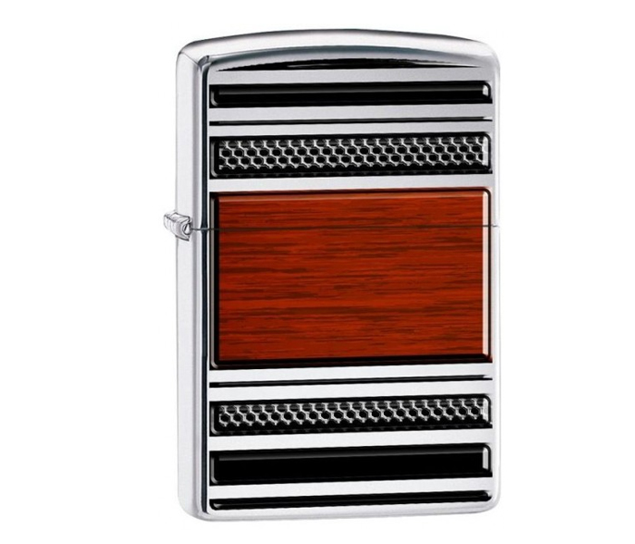 Zippo 28676 250 Steel and Wood Lighter Multicolor - Zoom Image