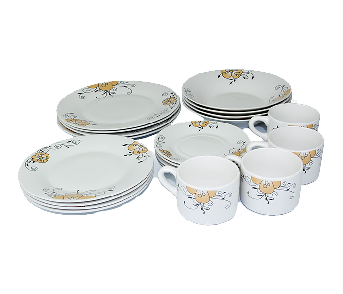 In-house DS-4806 20 Pieces Ceramic Dinner Set - Zoom Image 1