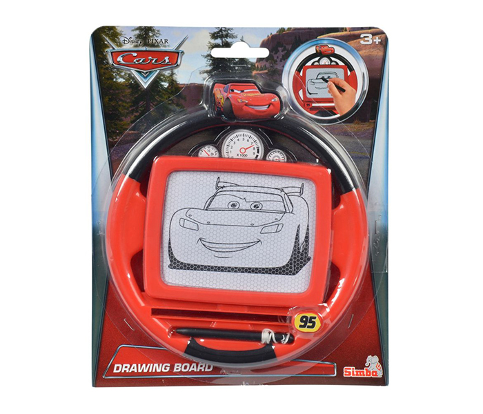 Simba 7052011 Cars Drawing Board Mcqueen - Red - Zoom Image 1