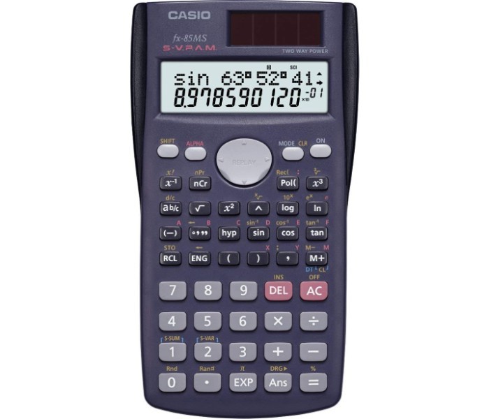 Casio FX-85MS Scientific Calculator Black - Zoom Image 2