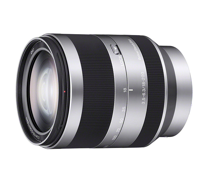 Sony SEL18200 E 18-200mm f/3.5-6.3 Zoom Lens - Grey & Black - Zoom Image 4