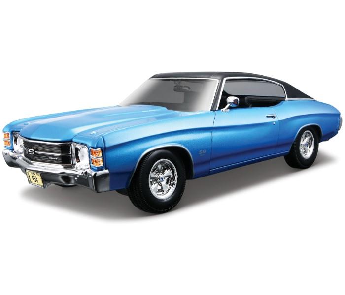 Maisto Tech 31890 1971 Chevrolet Chevelle SS 454 Sport Coupe Blue - Zoom Image