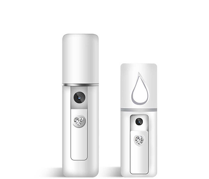 2 in 1 USB Moisture Spray  Face Care Device - White - Zoom Image 4