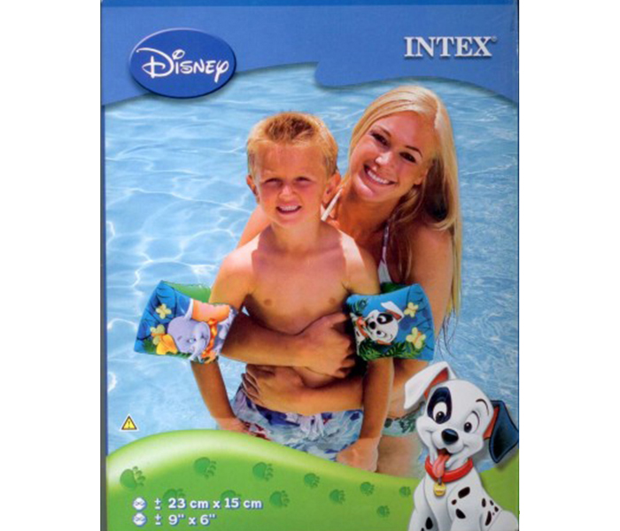 Intex ZX-56645 23 x 15CM Inflatable Animal Friends Swimming Pool Arm Band - Zoom Image 1