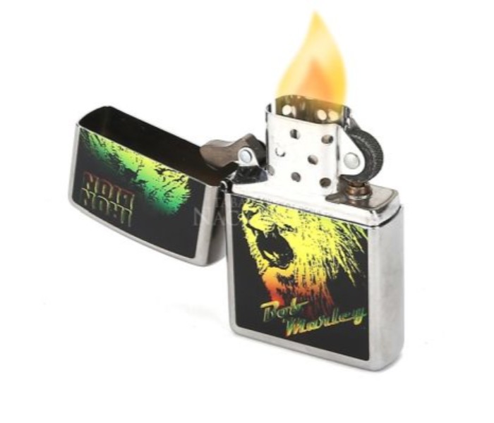 Zippo 28844 207 Bob Marley Lighter Silver - Zoom Image 1