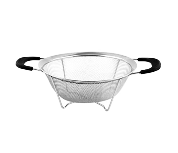 Royalford RF8632 25cm Stainless Steel Basket Strainer - Silver - Zoom Image