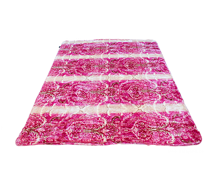 Para John PLBL7005 Parry Life 2 Ply Cloud Double Size Blanket - Pink - Zoom Image