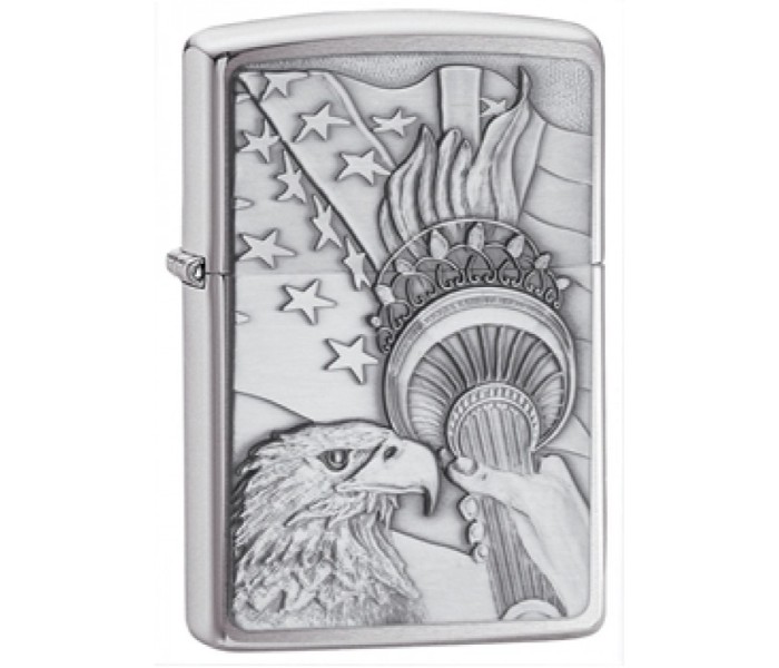 Zippo 20895 200 Patriotic Lighter Silver - Zoom Image 3