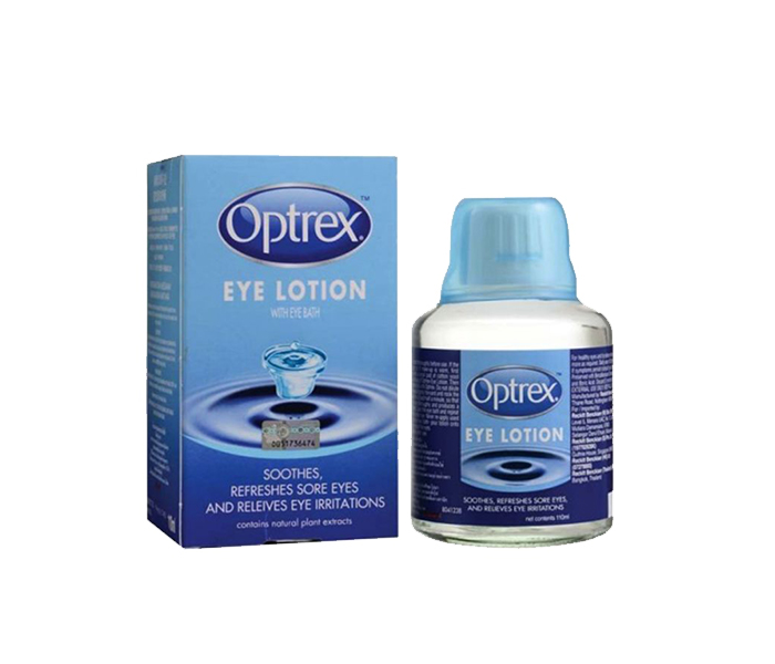 Optrex N11921215A Eye Lotion with Eye Bath - 110ML - Zoom Image