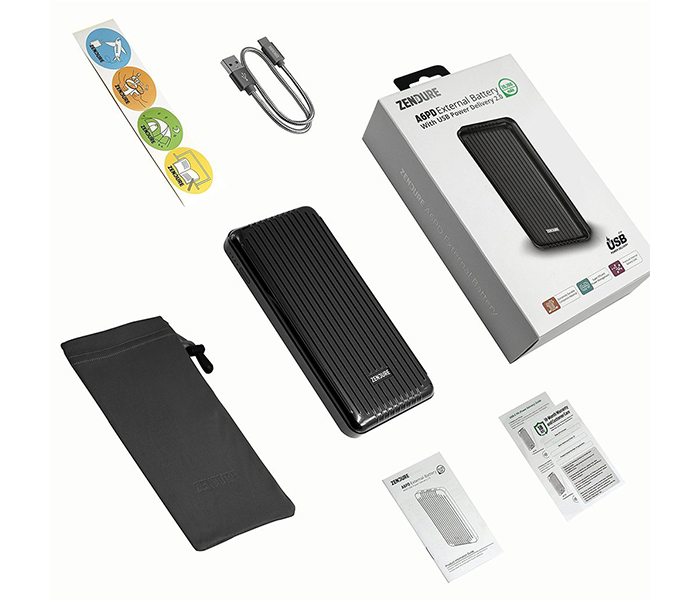 Zendure ZDA6PD-b 20100mAh A6PD Compact Powerbank - Black - Zoom Image 6