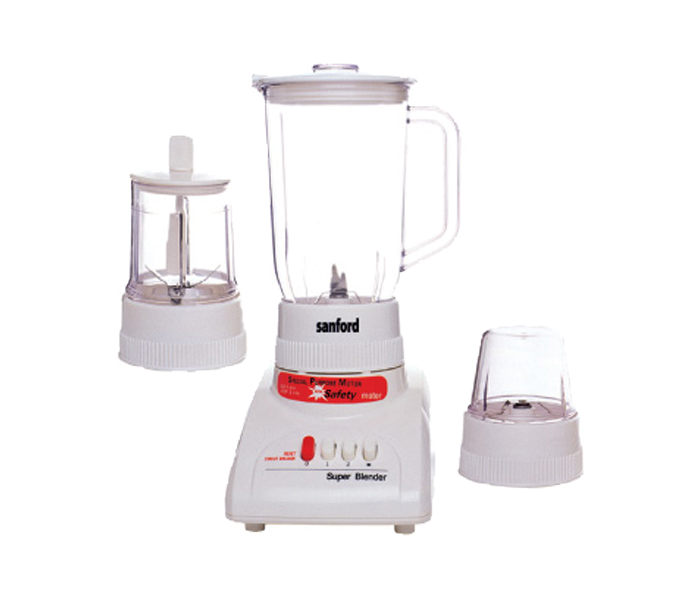 Sanford SF5522BR BS 3-in-1 400 Watts Blender - White - Zoom Image