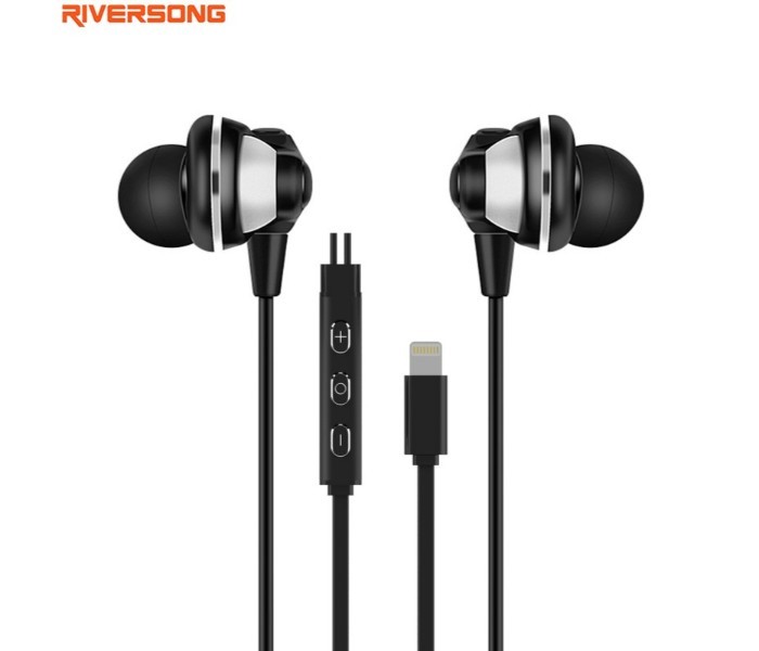 Riversong Dynamic Stereo Earphone Black - Zoom Image 4