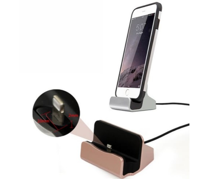 Charge and Sync Lightning USB Dock For Apple Devices - Assorted - Zoom Image 3