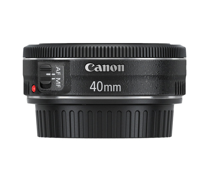 Canon EF 40mm f/2.8 STM Lens for DSLR Camera - Black - Zoom Image 2