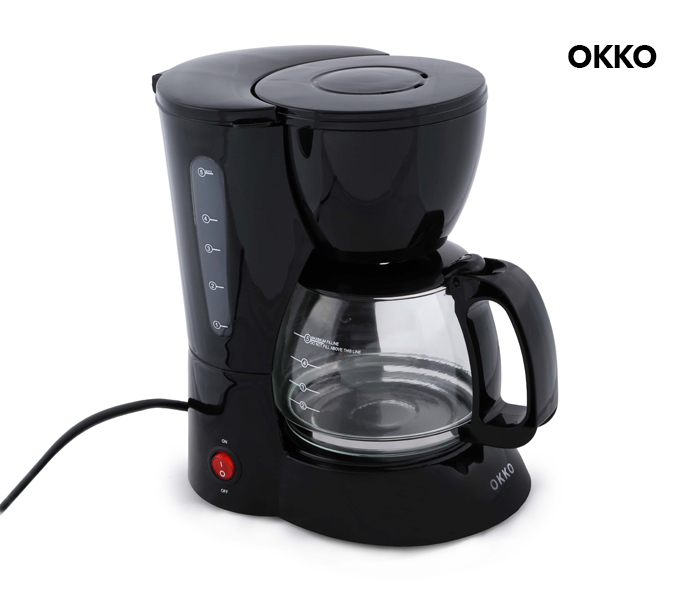 Okko CM 108 5 Cups Coffee Maker - Black - Zoom Image 2